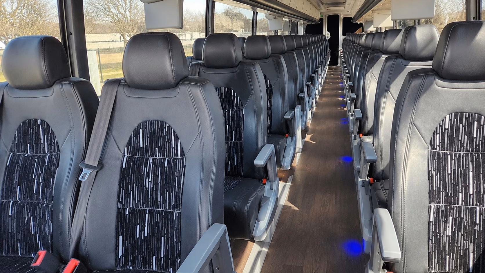 how bus type changes charter bus prices in hamilton ohio