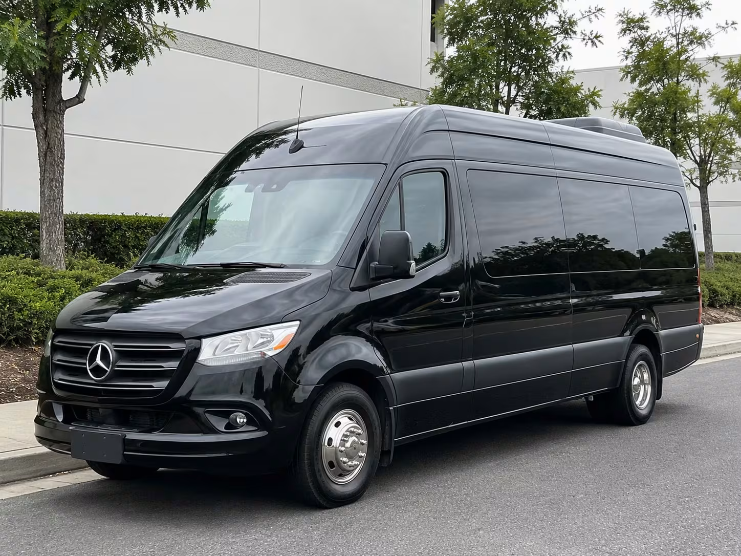 sprinter van with driver