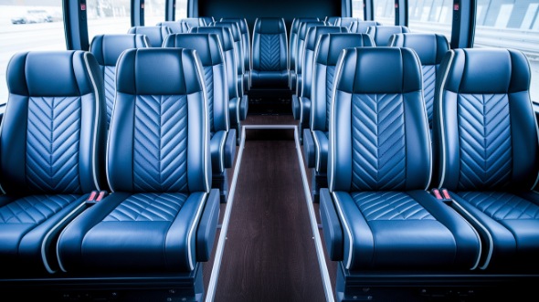 hamilton 20 passenger minibus inside