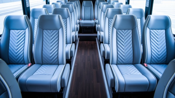 hamilton 28 passenger minibus interior