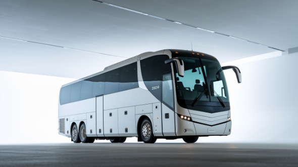 hamilton 56 passenger charter bus
