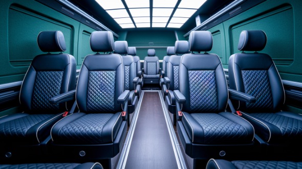 hamilton sprinter van with driver rental